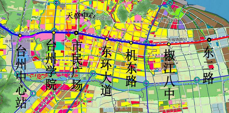 台州s2线最新规划图