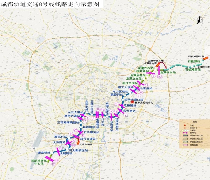 成都19号线最新线路图